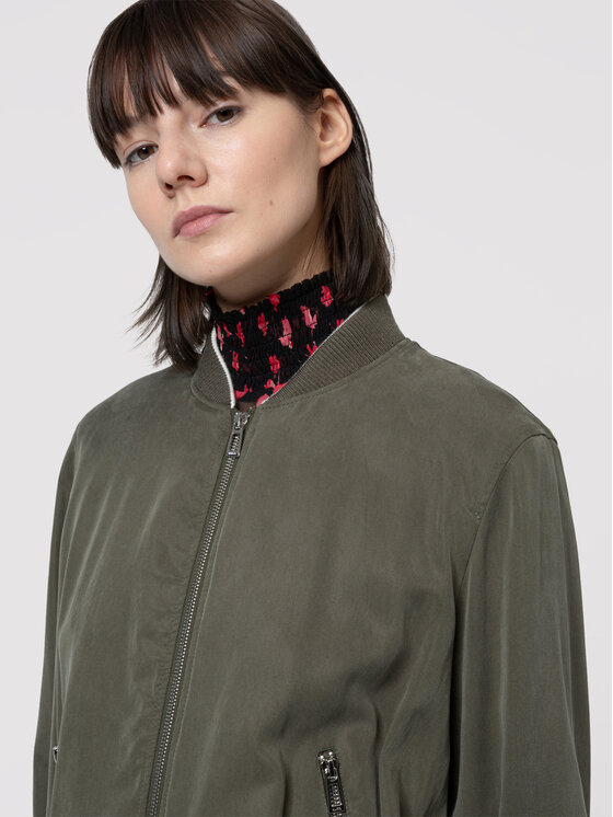 HUGO Hugo Яке бомбър Agesa-1 50449569 Зелен Regular Fit