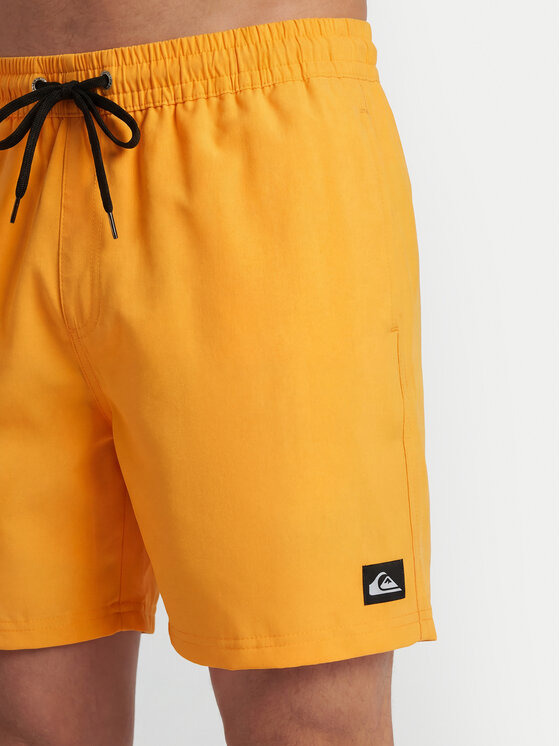 Quiksilver Quiksilver Szorty kąpielowe Everyday Solid Volley 15 EQYJV04120 Żółty Regular Fit