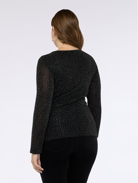 Fiorella Rubino Fiorella Rubino T-shirt G01RL008821N033 Nero Slim Fit