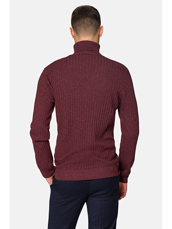 Lancerto Lancerto Golf Foster Bordowy Regular Fit