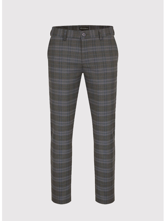 Pako Lorente Pako Lorente Spodnie materiałowe P22WF-WX-002 Brązowy Classic Fit