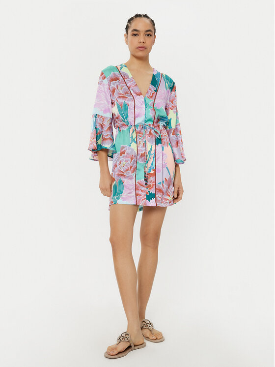 Maaji Maaji Літня сукня Japanese Eden PT2472CPO003 Фіолетовий Regular Fit