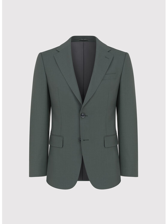 Pako Lorente Pako Lorente Marynarka P26SP-3G-015 Zielony Slim Fit