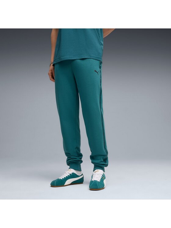 Puma Puma Spodnie dresowe 691695 Zielony Regular Fit