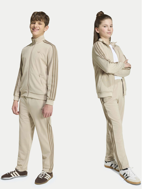 adidas Pantaloni trening Firebird HZ6652 Bej deschis Regular Fit