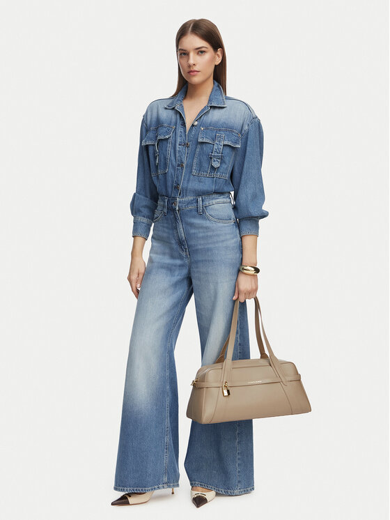 Elisabetta Franchi Geantă BS-31N-62E2-V1000 Bej închis