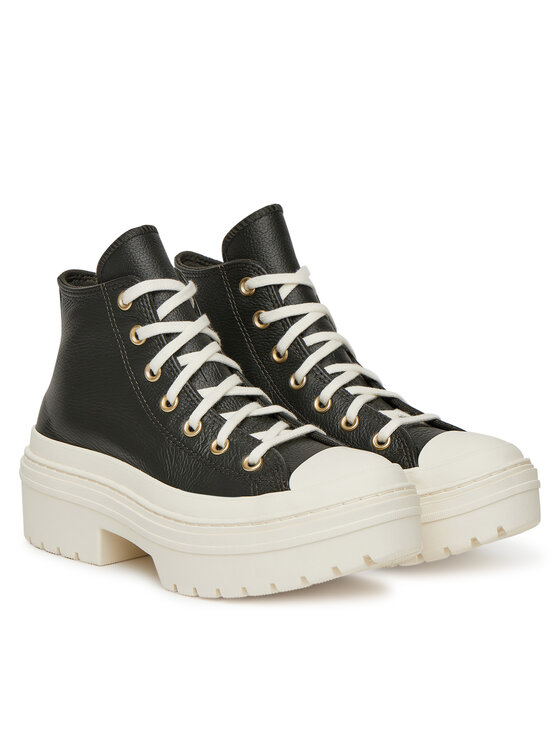Converse Converse Plátěnky Chuck Taylor All Star Lugged Heel Platform Gold A11500C Černá