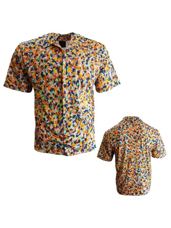 Nike Nike Koszula Essentials Poolside Kolorowy Regular Fit