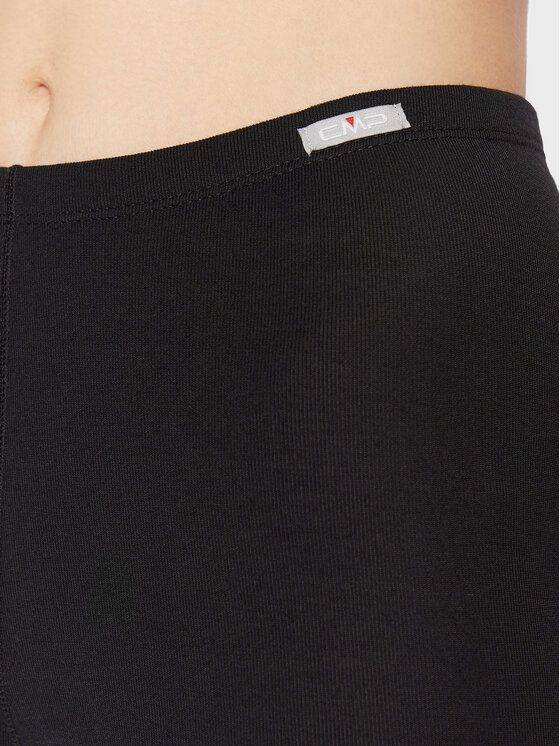 CMP CMP Set lenjerie termoactivă 3Y86800 Negru Slim Fit