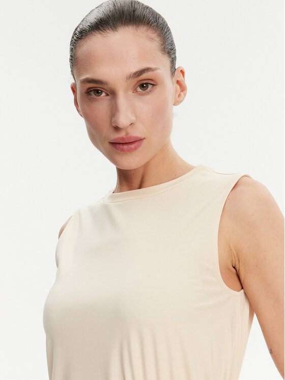 Weekend Max Mara Weekend Max Mara Rochie de vară Tenebre 2515621032 Écru Regular Fit