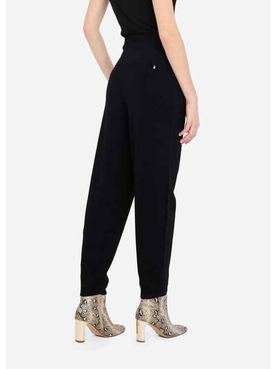 Liu Jo Liu Jo Pantaloni di tessuto CF5036MS55N22222 Nero Regular Fit