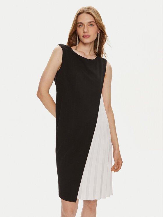 Joseph Ribkoff Rochie cocktail 241160 Negru Loose Fit