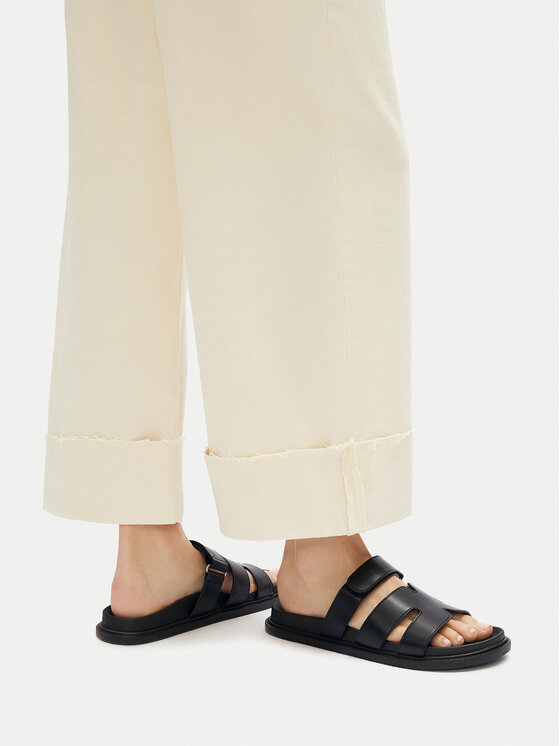 JENNY JENNY Klapki LB-P1941A-YLD Czarny