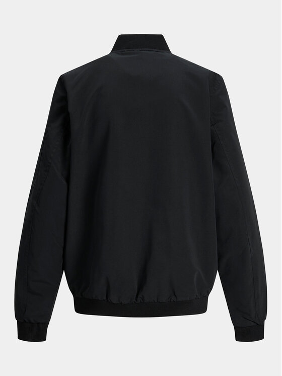 Jack & Jones Junior Jack & Jones Junior Bomber striukė Rush 12182385 Juoda Regular Fit