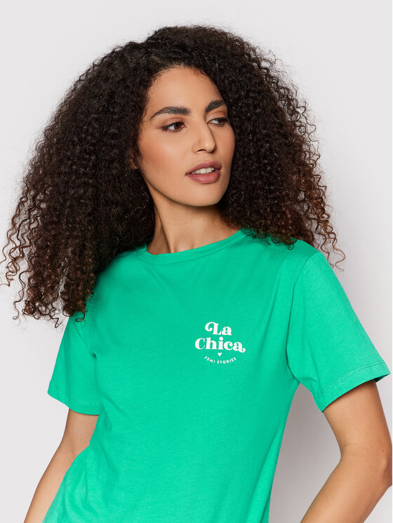 T-shirt Manuel Verde Regular Fit