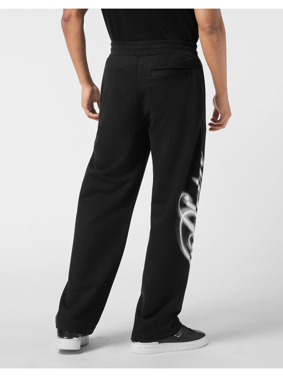 PHILIPP PLEIN PHILIPP PLEIN Spodnie dresowe 25981 Czarny Jogger Fit