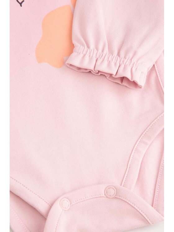 Coccodrillo Coccodrillo Body dziecięce ZC4112603PGN-007 Różowy Regular Fit