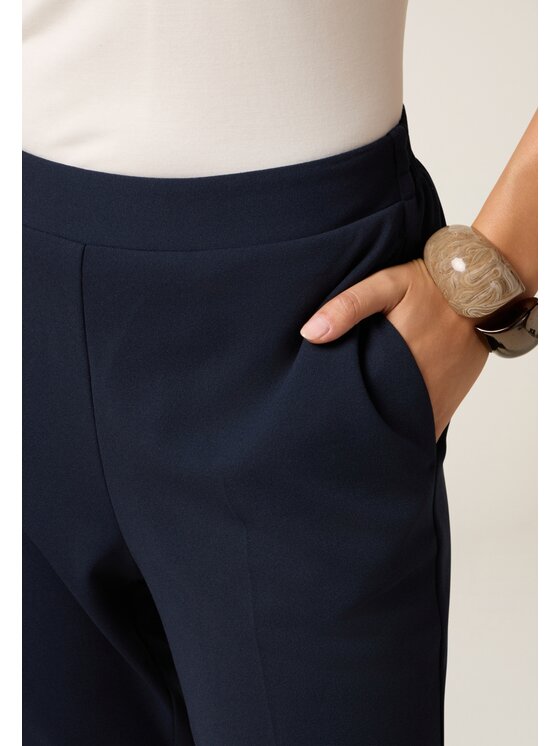 Oltre Oltre Pantaloni di tessuto P273J002361N034 Blu Regular Fit