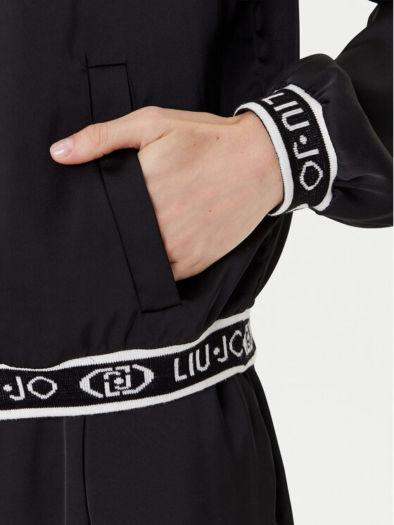 Liu Jo Sport Liu Jo Sport Mikina TF5191 T004A Černá Regular Fit
