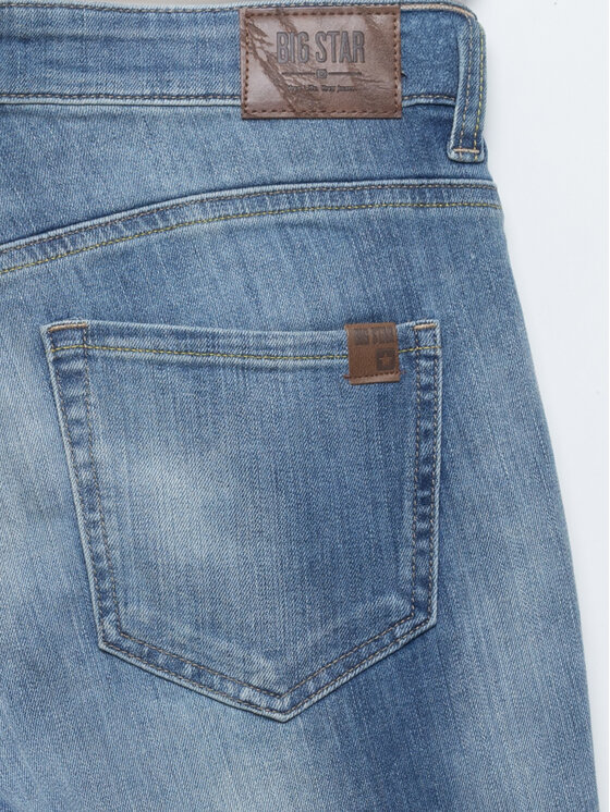BIG STAR BIG STAR Szorty jeansowe CLARISSA Niebieski Slim Fit