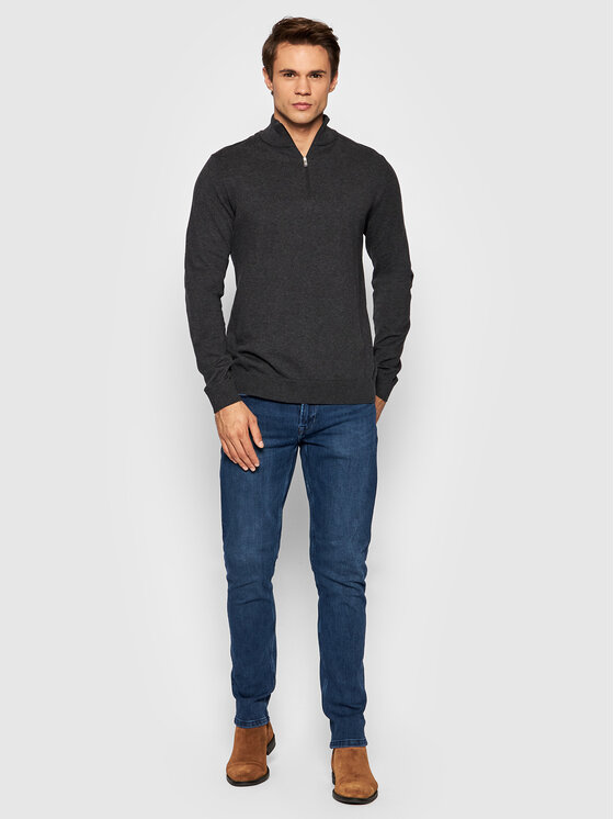 Selected Homme Selected Homme Pullover Berg 16074687 Grau Regular Fit