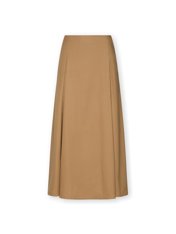 Elena Mirò Elena Mirò Spódnica midi 1063P000086N022 Brązowy A-Line Fit