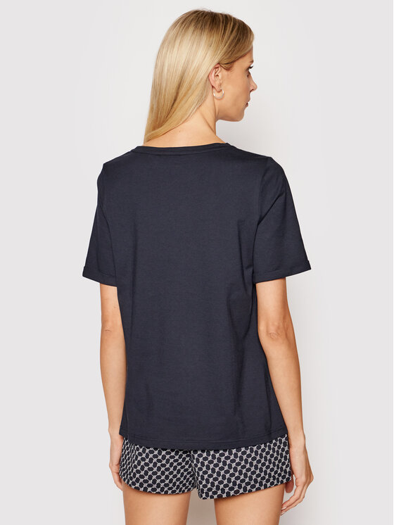 JOOP! JOOP! T-Shirt 642002 Tmavomodrá Relaxed Fit