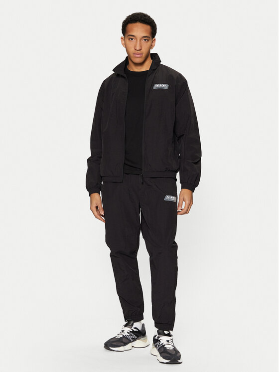 Karl Kani Karl Kani Μπλούζα Sport Patch Essential 60860049 Μαύρο Relaxed Fit