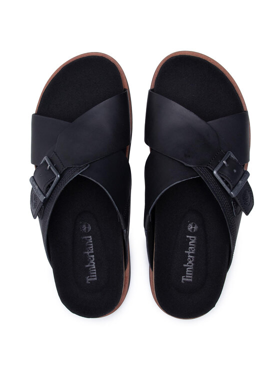 Timberland Timberland Iešļūcenes Amalfi Vibes Cross Slide TB0A2B65015 Melns
