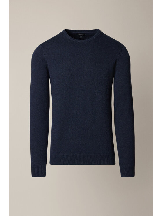 Lancerto Lancerto Sweter Joakim SW073225000044 Granatowy Regular Fit