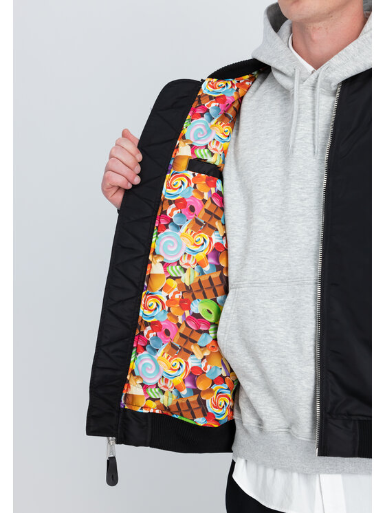 Alpha Industries Alpha Industries Kurtka bomber MA-1 Candy Crew Bomber Jacket Czarny Loose Fit