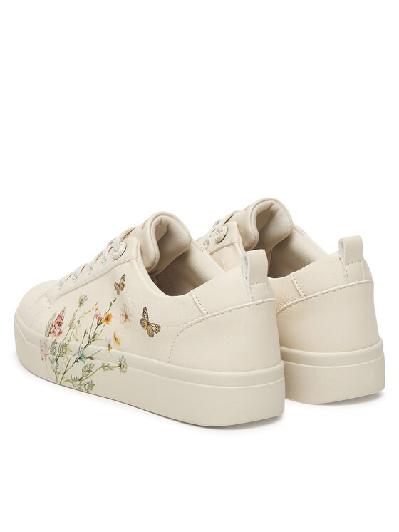Aldo Aldo Sneakersy Wildflowers 14295822 Biały