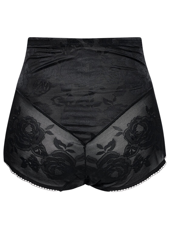 Triumph Triumph Figi klasyczne z wysokim stanem Wild Rose Sensation Highwaist 10206011 Czarny