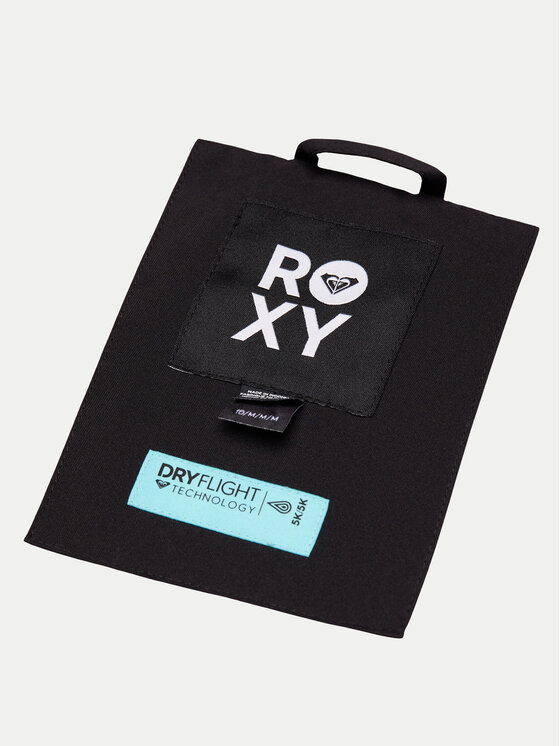 Roxy Roxy Kurtka narciarska Snowyhill ERGTJ03205 Czarny Regular Fit