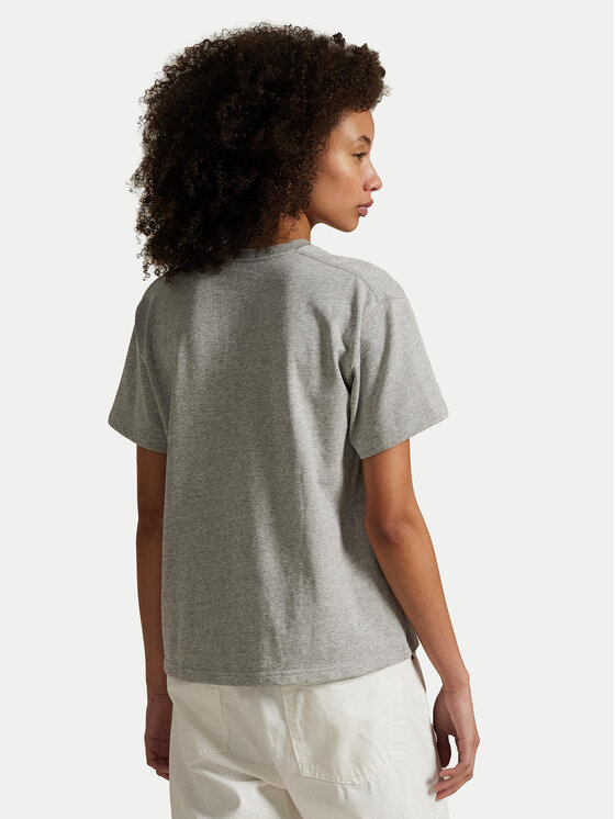 Polo Ralph Lauren Polo Ralph Lauren Тишърт 211967104003 Сив Relaxed Fit