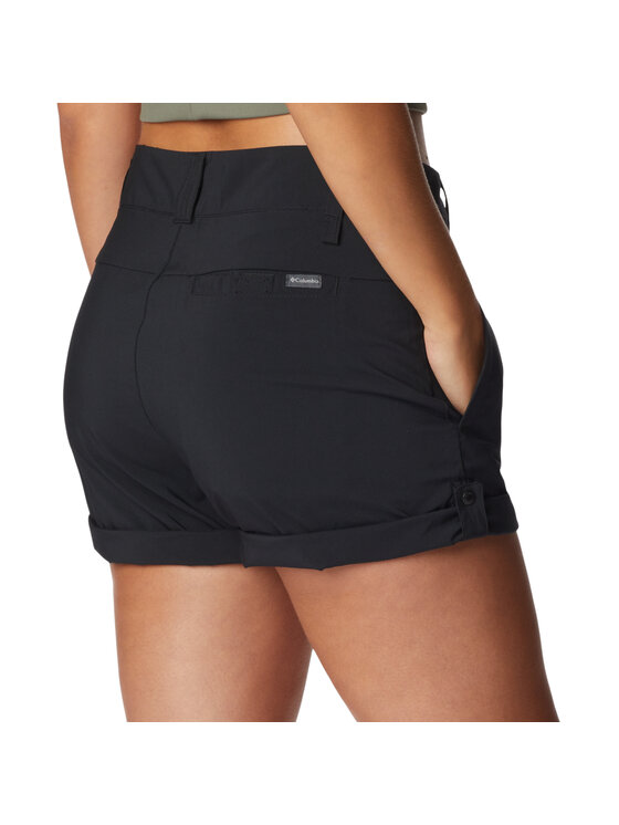 Columbia Columbia Pantaloncini sportivi Columbia Silver Ridge Utility Short Nero Regular Fit