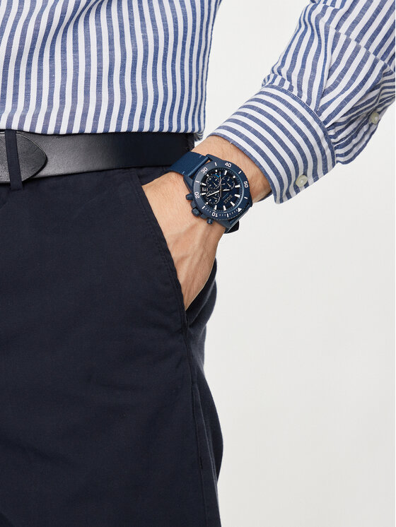 BOSS Boss Zegarek 1513919 Granatowy