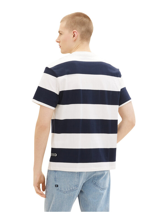 Tom Tailor Denim Tom Tailor Denim Tričko 1035597 Tmavomodrá
