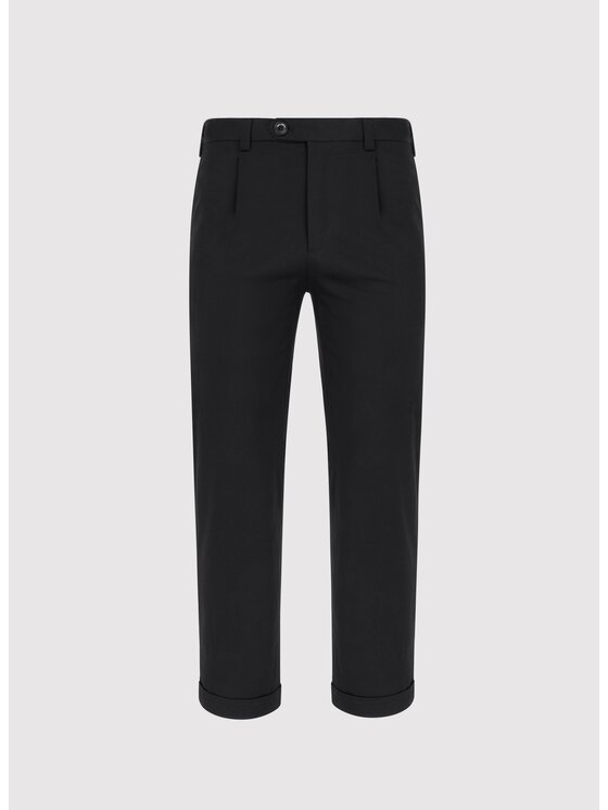 Pako Lorente Pako Lorente Spodnie materiałowe P24WF-WX-002 Czarny Classic Fit