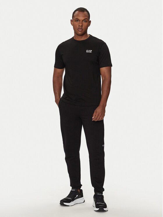 EA7 Emporio Armani EA7 Emporio Armani Tricou 8NPT25 PJVPZ 1200 Negru Regular Fit