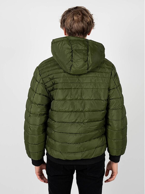 Pepe Jeans Pepe Jeans Μπουφάν μεταβατικό PM402598 | James Πράσινο Regular Fit