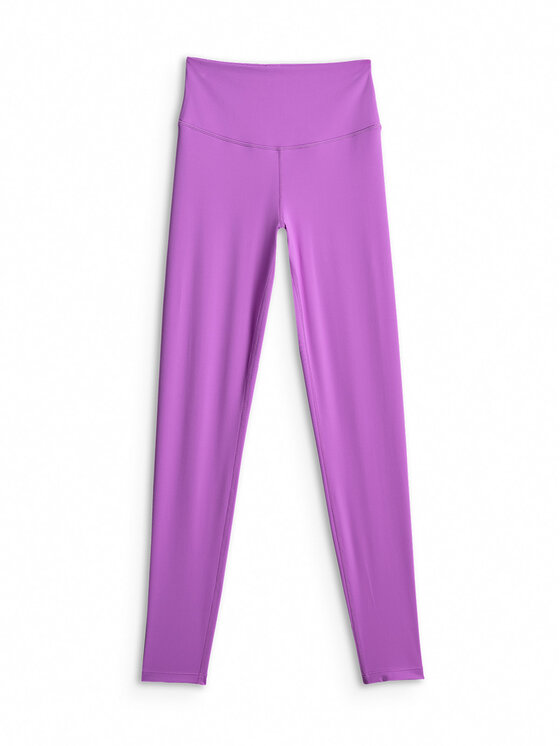 4F 4F Legginsy TRAINING Różowy Slim Fit