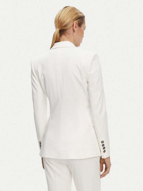 PINKO PINKO Zakó 104903 A1L3 Fehér Regular Fit