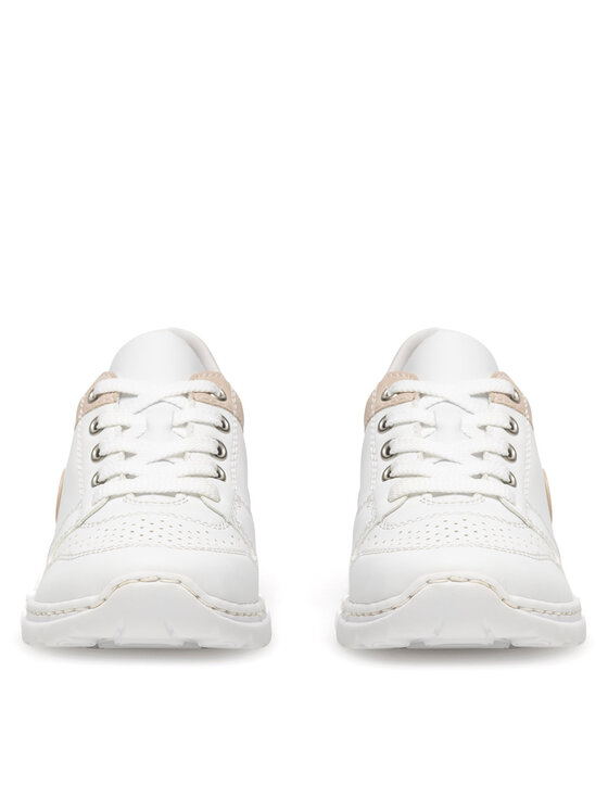 Rieker Rieker Sneakersy L3214-80 Biela