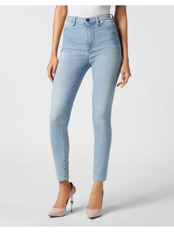 PHILIPP PLEIN PHILIPP PLEIN Jeansy 9231 Niebieski jasny Slim Fit