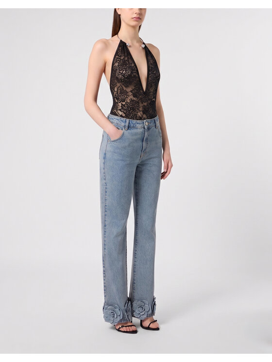PHILIPP PLEIN PHILIPP PLEIN Body 31046 Černá Skin Tight Fit