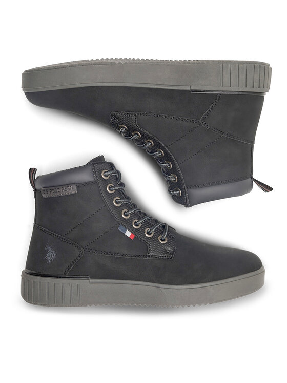 U.S. Polo Assn. U.S. Polo Assn. Μποτίνια HOOVER001M/CUY1 Μαύρο