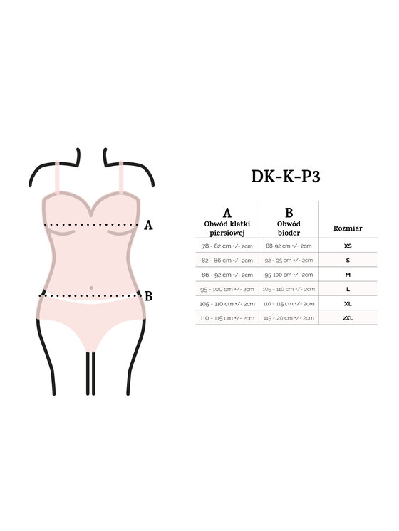 DKaren Sport DKaren Sport Top DK-K-P3 Czarny Classic Fit