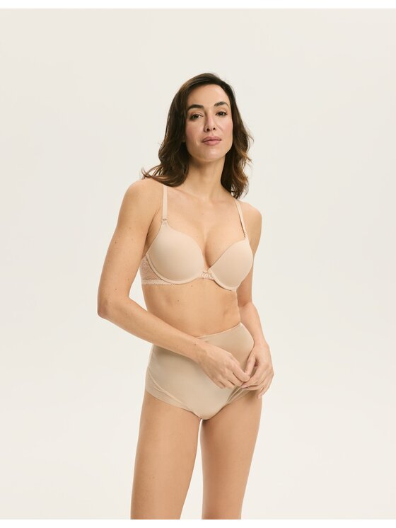 Esotiq Esotiq Biustonosz push-up 37696-80X Beżowy