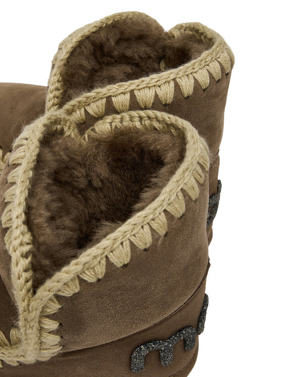 Mou Mou Sněhule MU.FW101050A Šedá